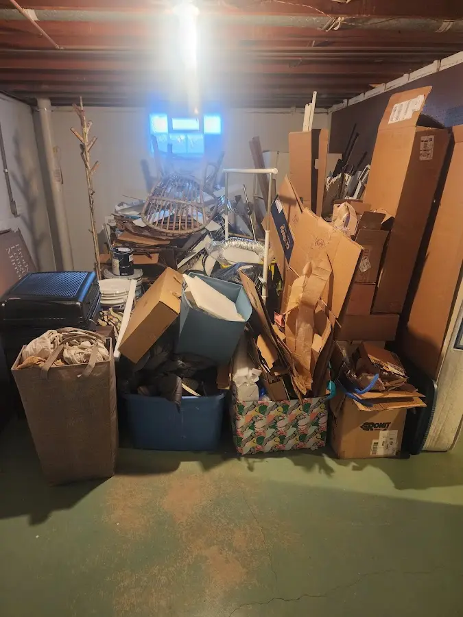 Roll-off dumpster container at job site for Construction Dumpster Rental in New Smyrna Beach